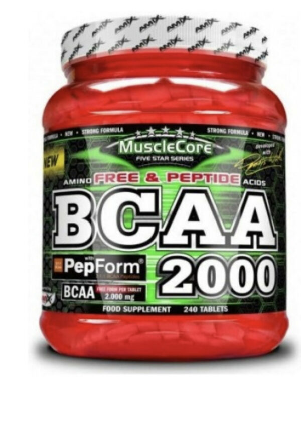 MuscleCore – BCAA 2000 240cps